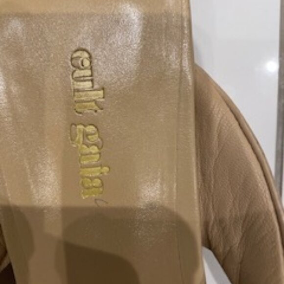 Clear Out-VGUC Cult Gaia Jasie Leather Thong Sandals sz 39 - Picture 5 of 11